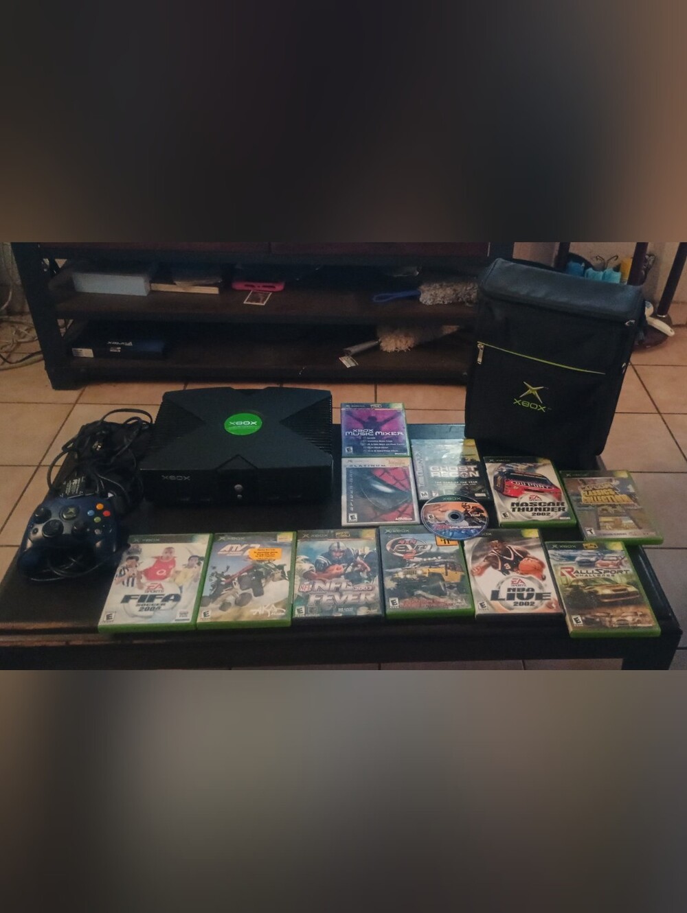 Original Xbox Console Bundle with 12 Games And Carry Case